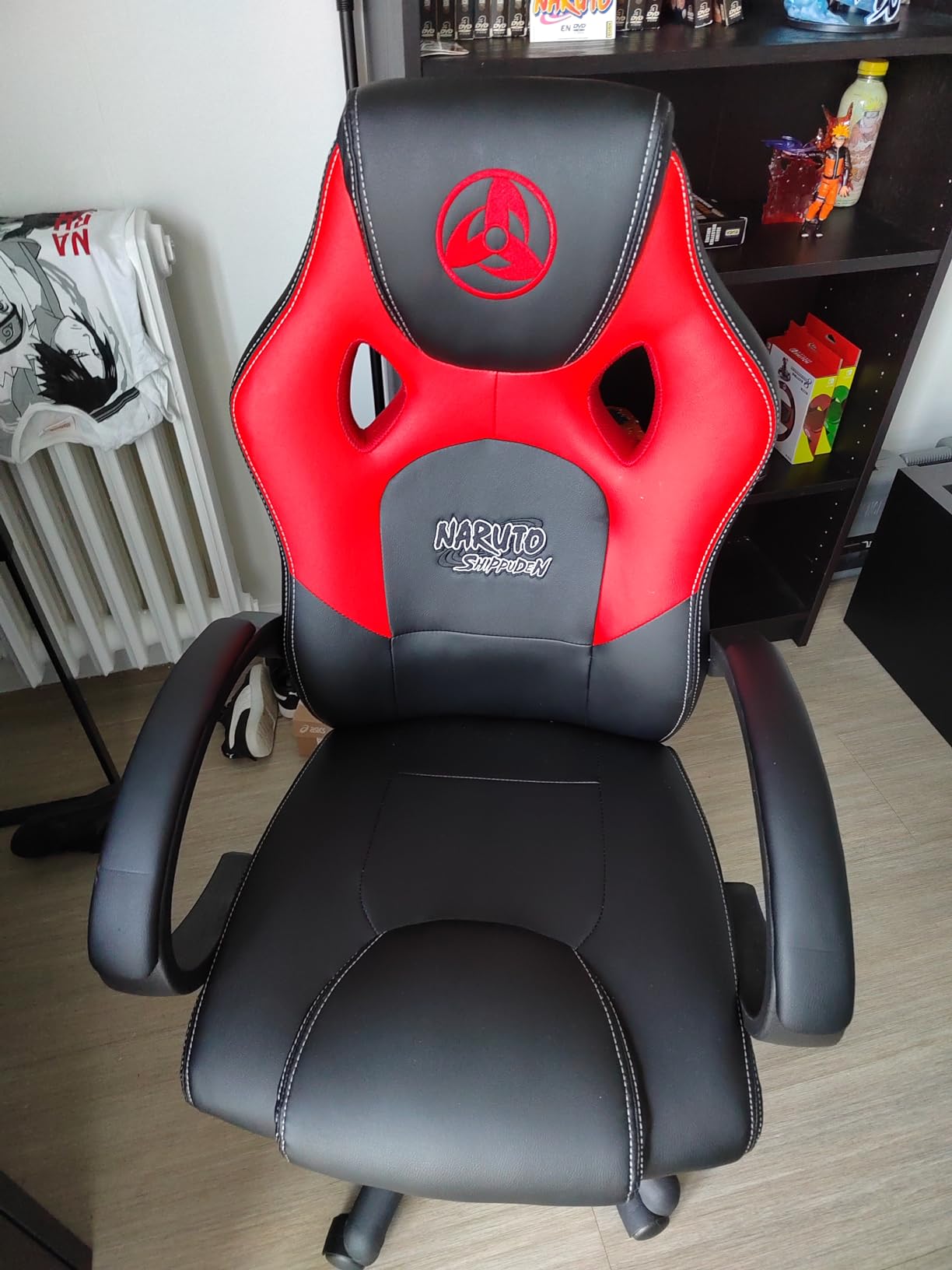 Konix Drakkar Jötun sedia gaming junior nero-rosso ecopelle