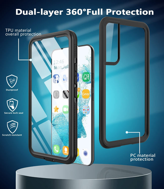 Redpepper Galaxy S22 Plus Cover Impermeabile Antiurto