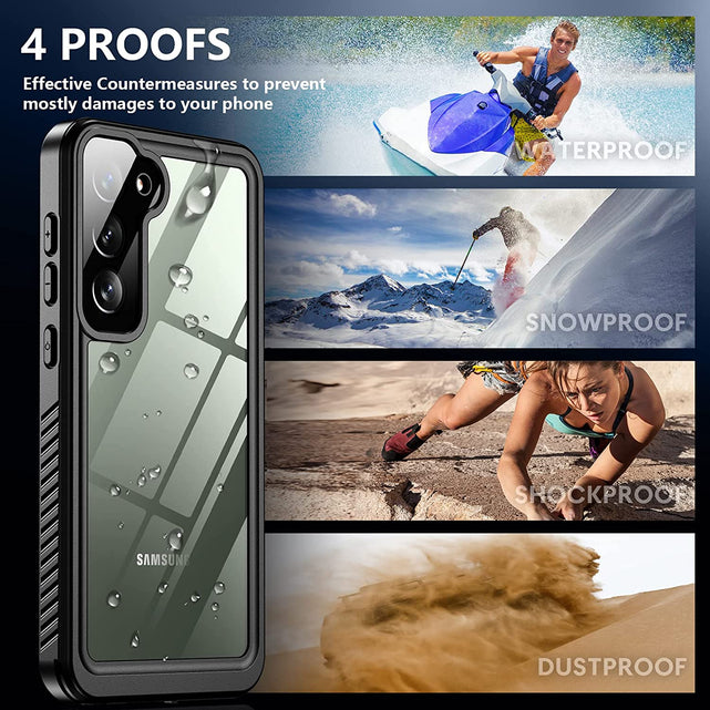 Redpepper Galaxy Cases S23 custodia rugged impermeabile IP68 6,1"