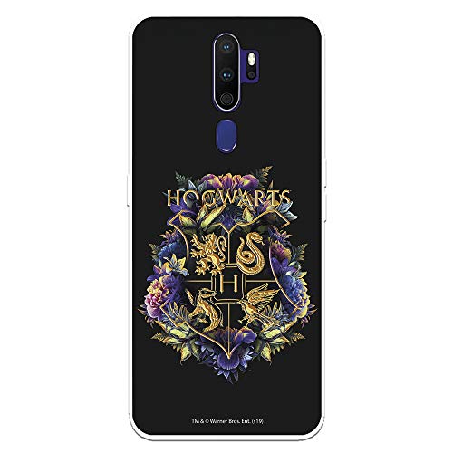 La Casa de las Carcasas Oppo A9 custodia Hogwarts Floral silicone