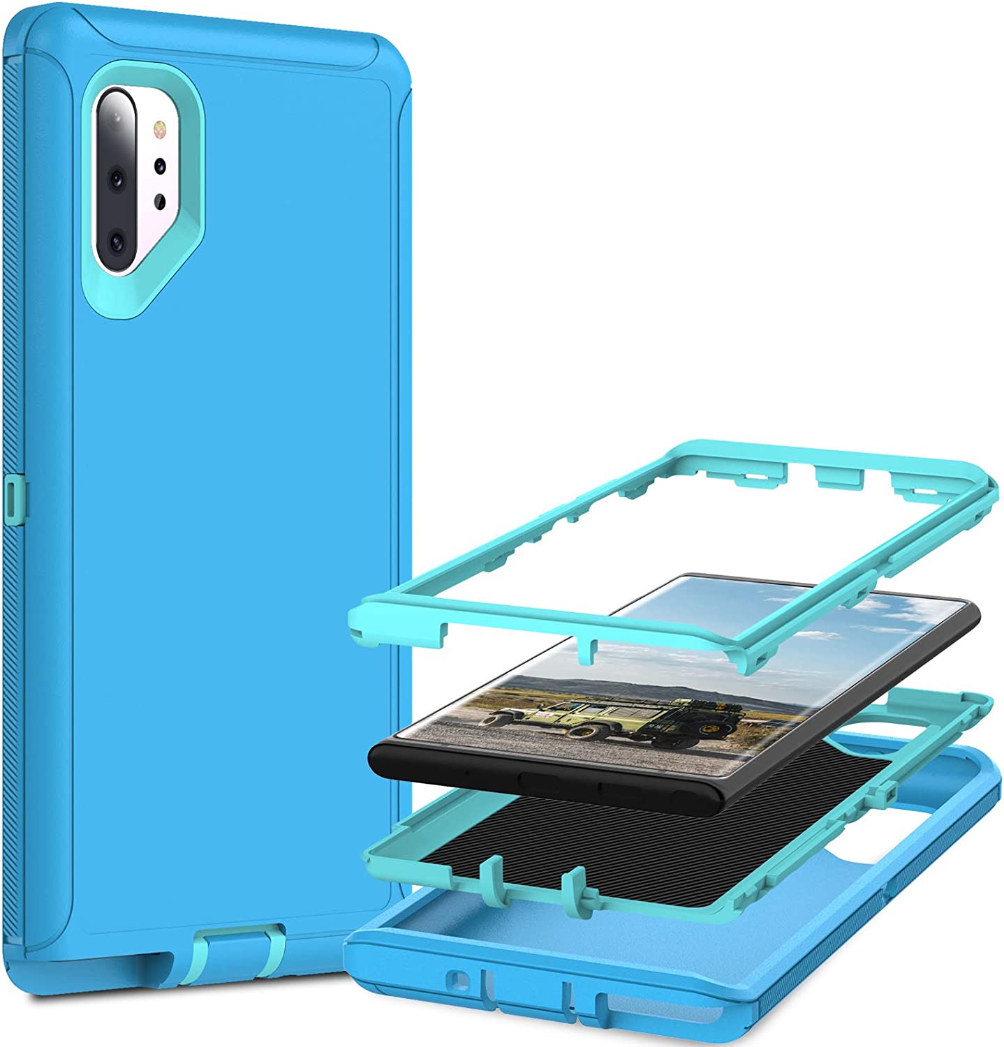 Redpepper Note 10 Plus Cover Rosa Viola Antishock