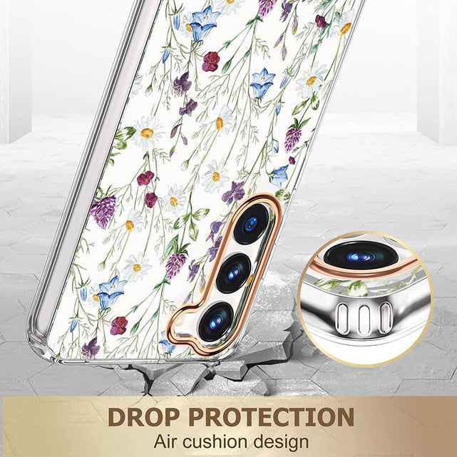 Redpepper Galaxy Cases cover S23 6,1" fiori anti impronta