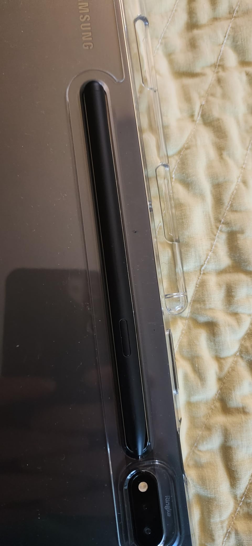 Ringke Fusion cover Galaxy Tab S8 S7 trasparente Clear S Pen