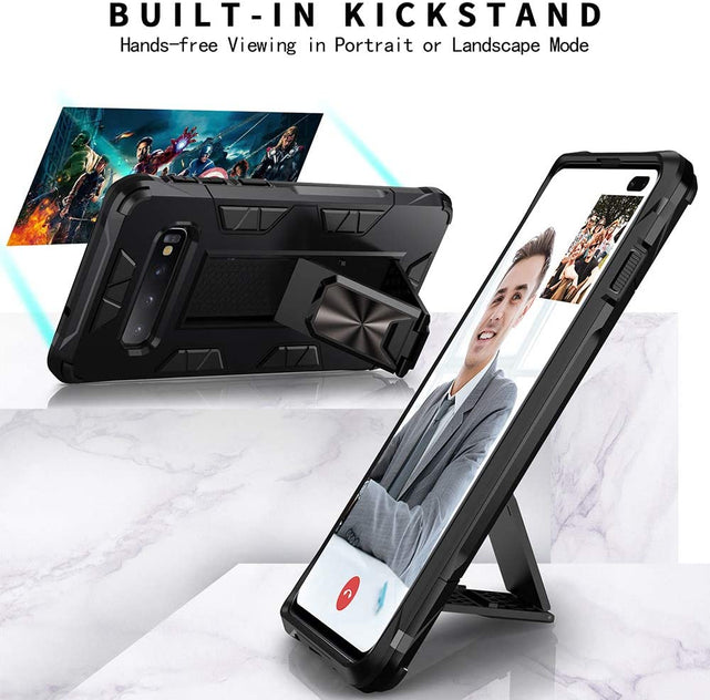 Redpepper Galaxy S10 Plus Cover Antishock con Stand Magnetico