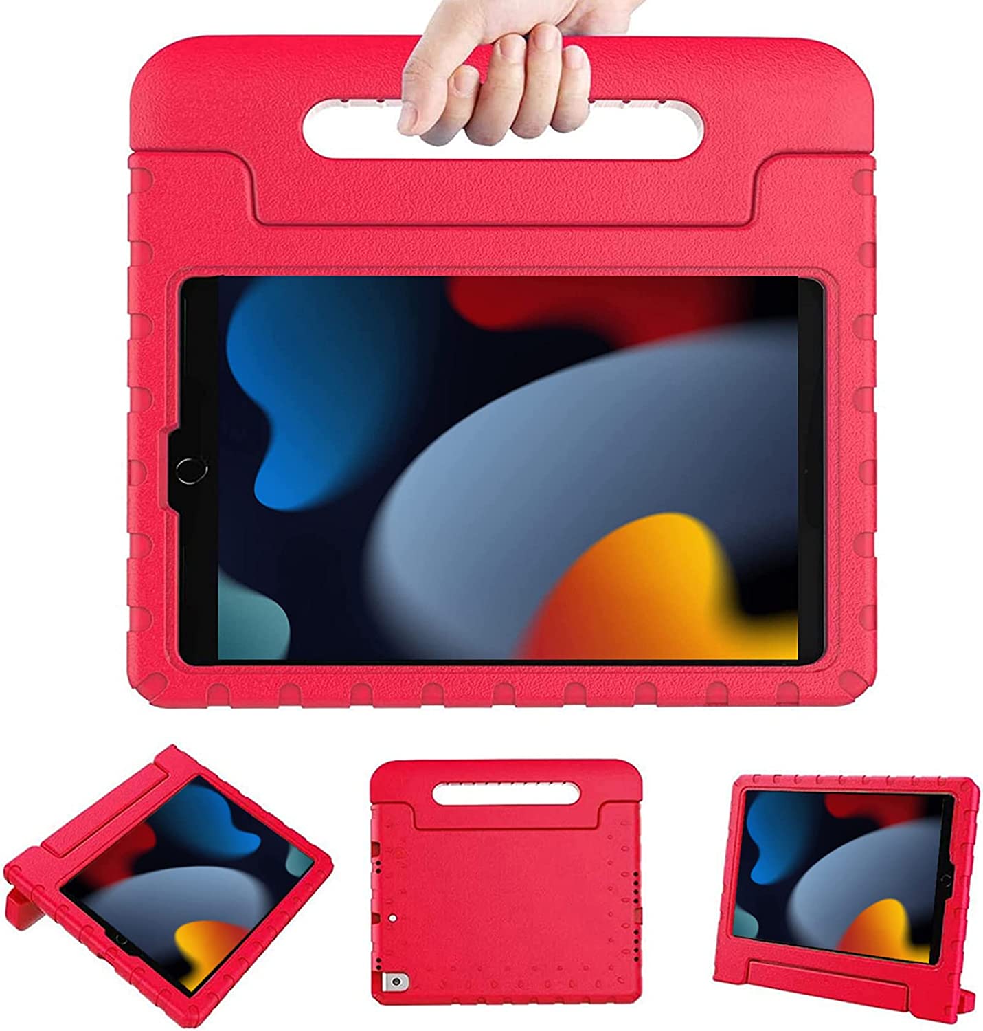 Redpepper iPad Cases cover iPad 10,2" 7/8/9ª blu stand