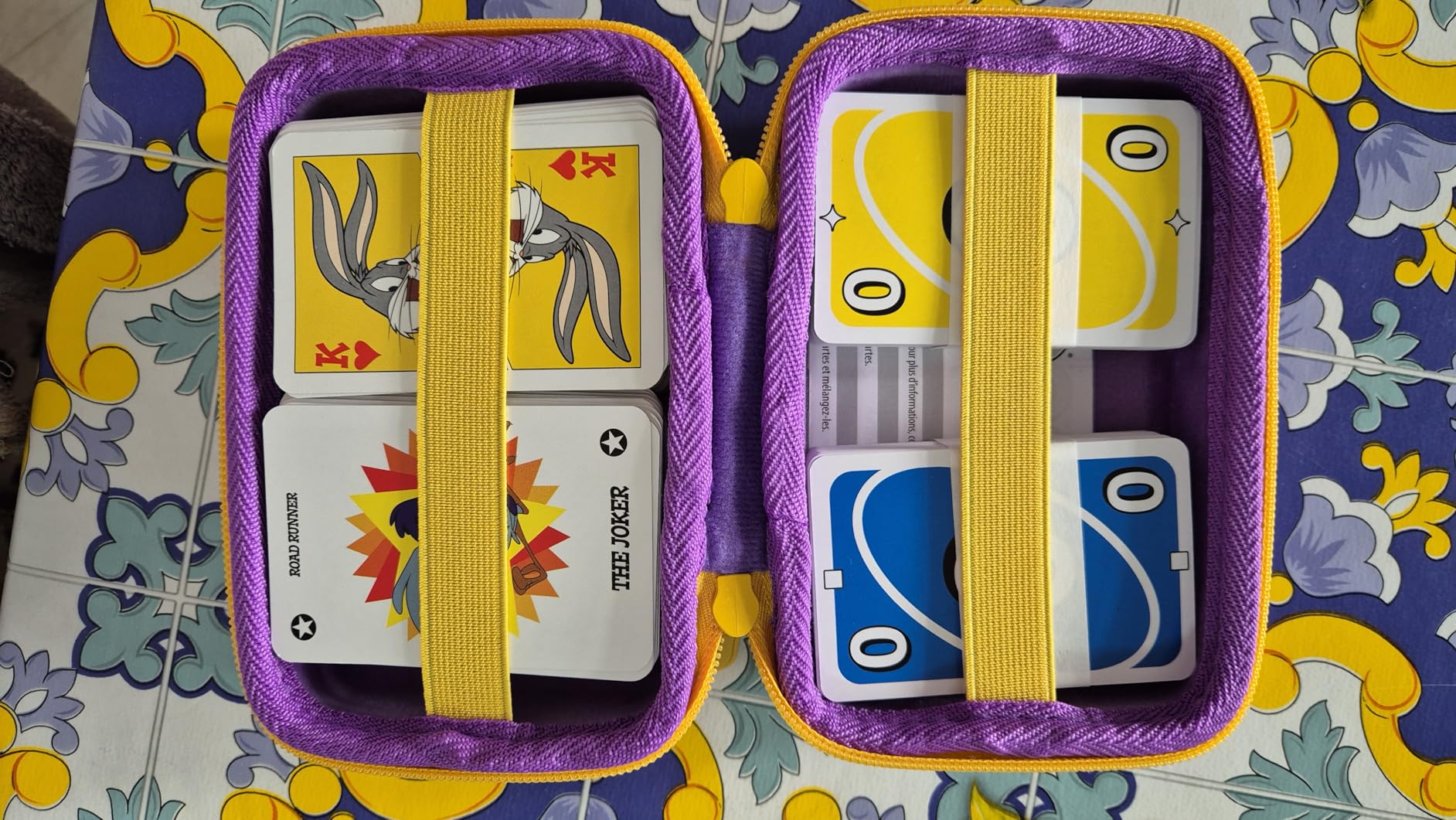 Aenllosi Toy Case custodia carte UNO Verde Chiaro 324 carte