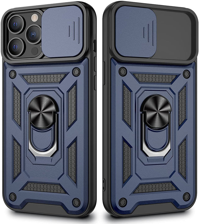 Redpepper Apple Cases 13 Pro Max Cover con Anello e Camera