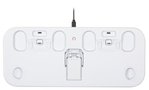 Konix stazione ricarica PlayStation Portal + 2 DualSense bianco RGB