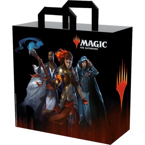 Konix Magic Borsa Spesa 40x45x20 cm Planeswalkers nera