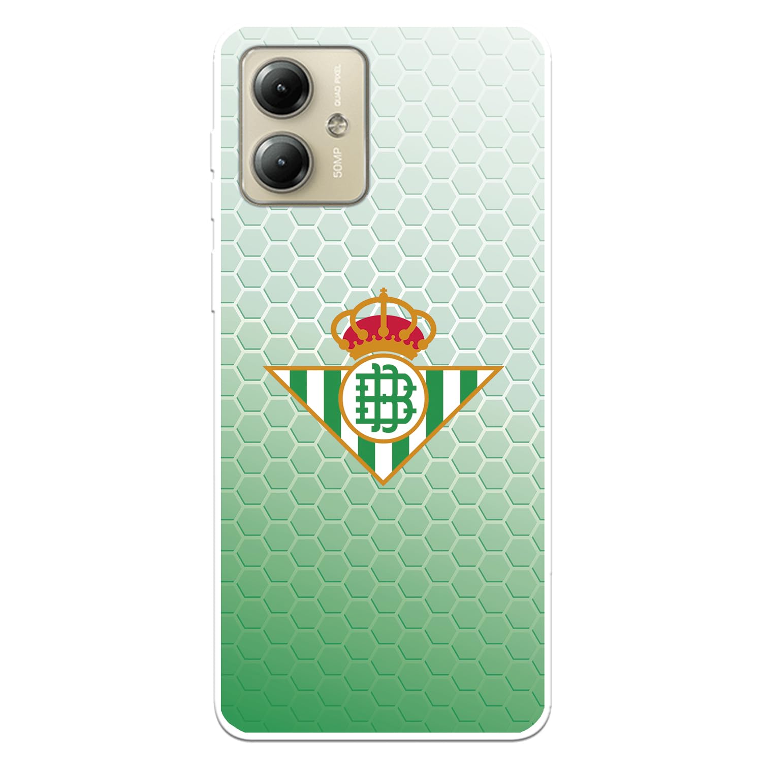 La Casa de las Carcasas Squadre cover Moto G14 Betis scudo sfumato