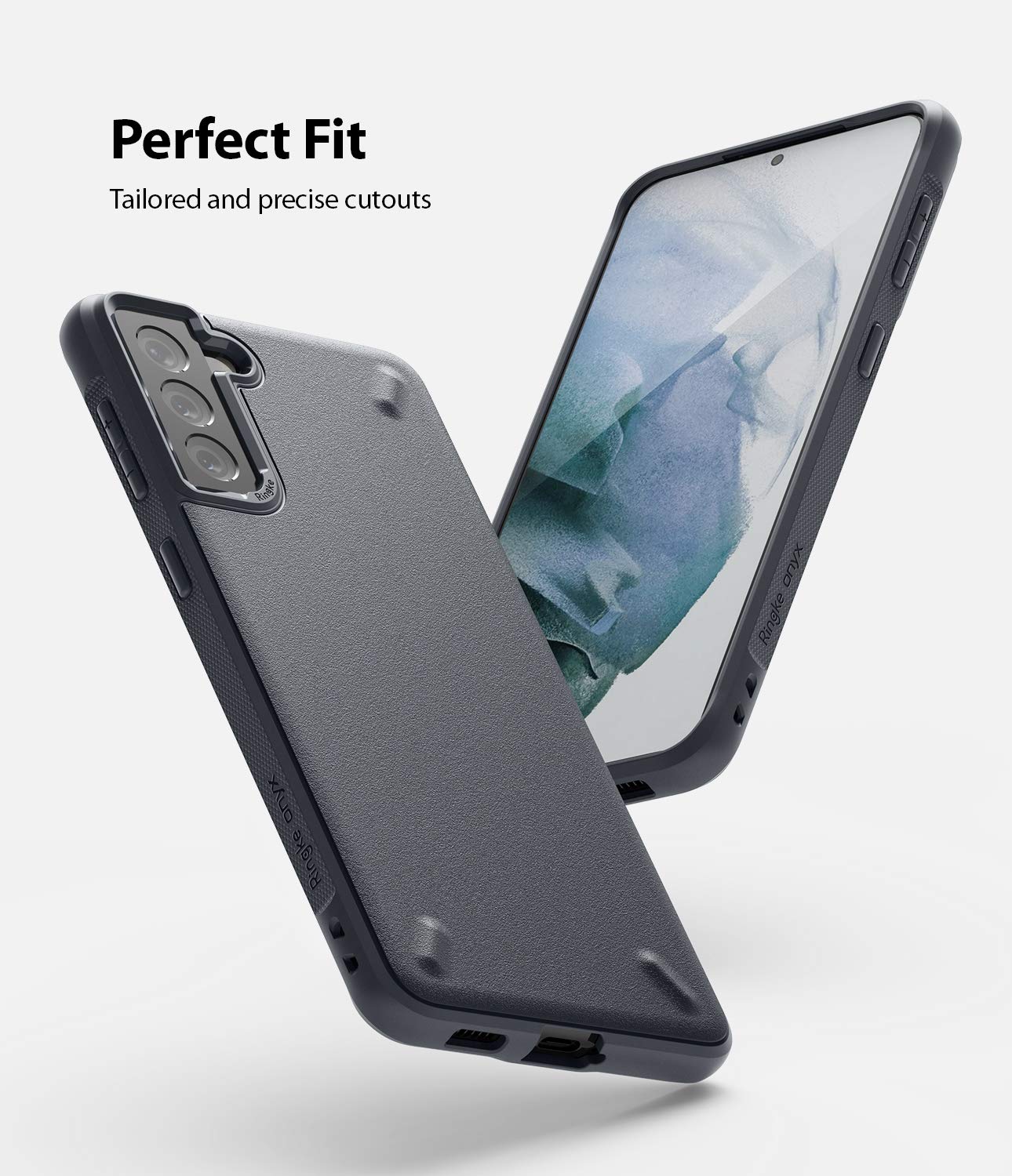 Ringke Onyx Galaxy S21 Plus custodia antiurto grigia Dark Gray