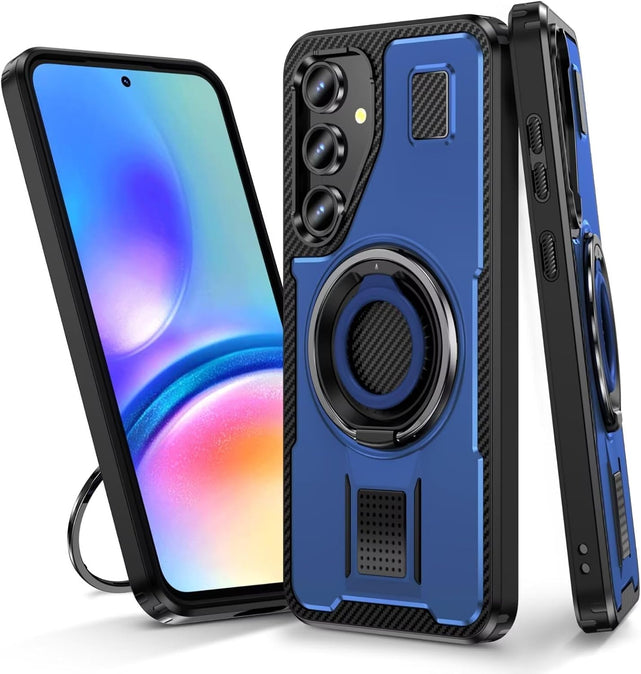 Redpepper Galaxy S24 Plus S25 Plus cover verde con stand ad anello