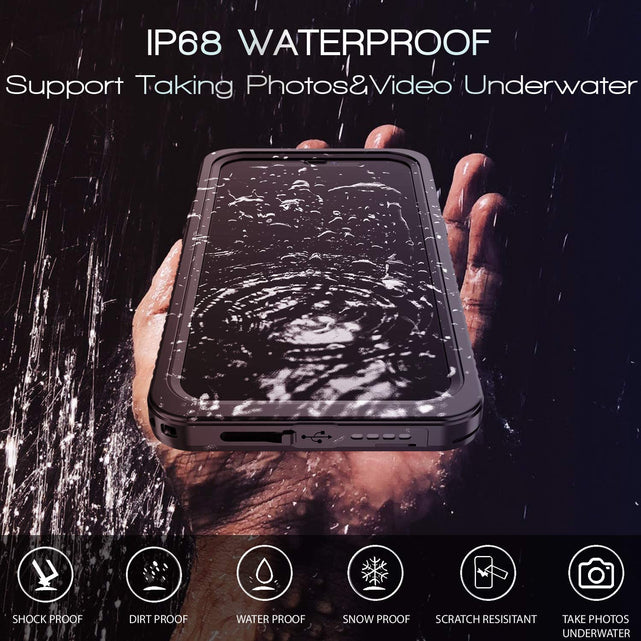 Redpepper iPhone 13 cover impermeabile trasparente bumper