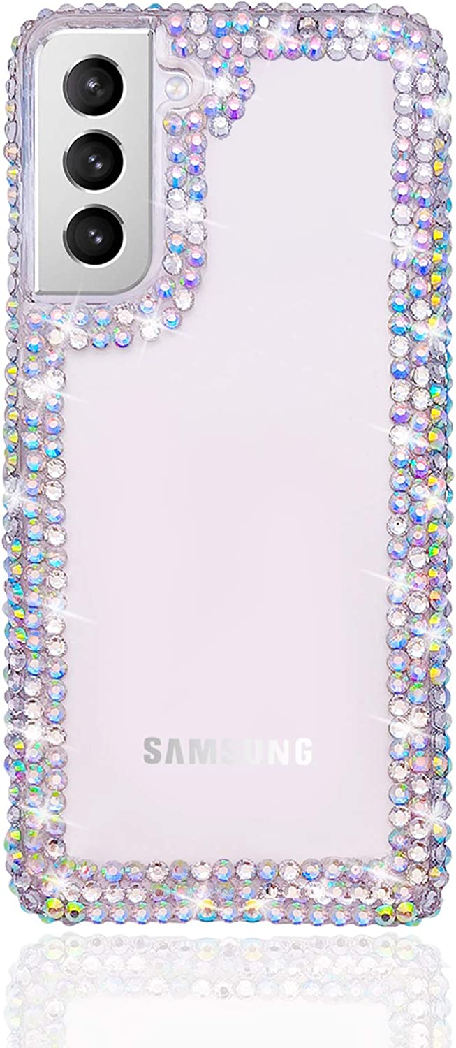 Redpepper S23 Plus cover bumper strass glitter trasparente