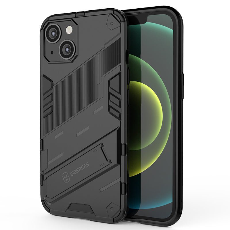 Redpepper iPhone 14 cover armor con stand nero antiurto