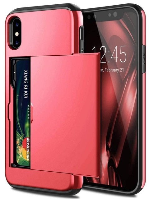 Redpepper iPhone 7/8 Plus cover portafoglio porta carte