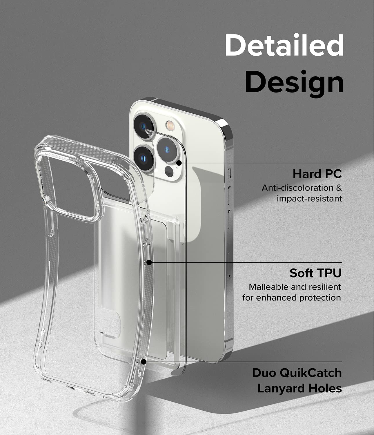 Ringke Fusion Card Cover iPhone 14 Pro Max Clear Carte