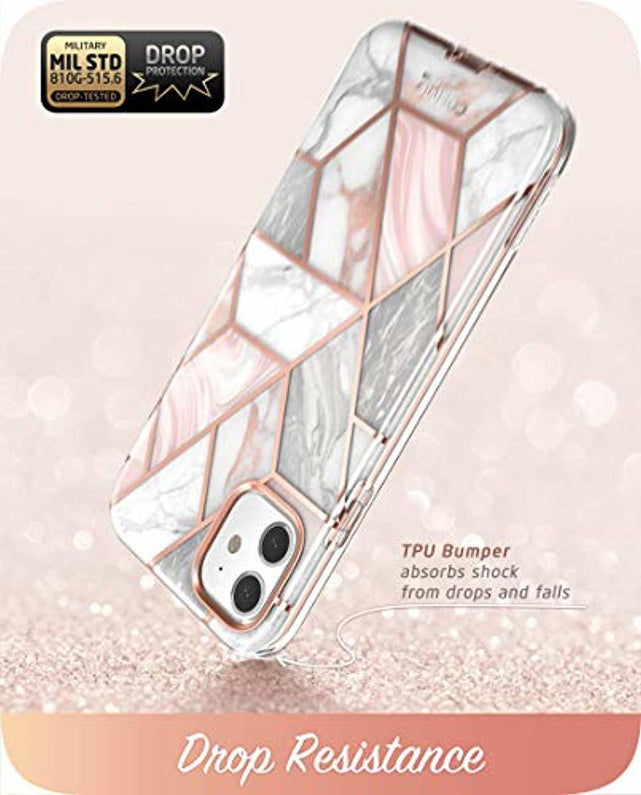Redpepper iPhone 11 custodia marmo con pellicola 6,1"