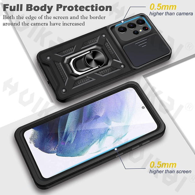 Redpepper Galaxy Note 20 Ultra cover con anello antiurto
