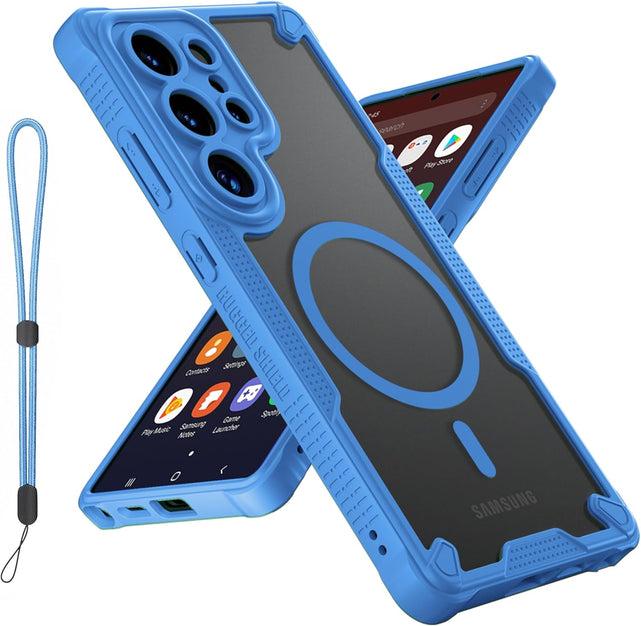 Redpepper Galaxy S25 Ultra cover magnetica nera opaca slim