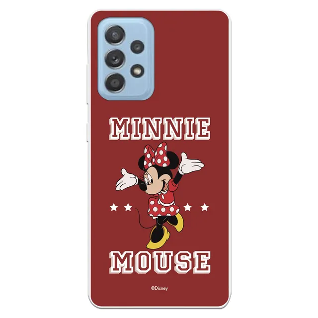 La Casa de las Carcasas Disney Minnie custodia Galaxy A52 silicone rosso