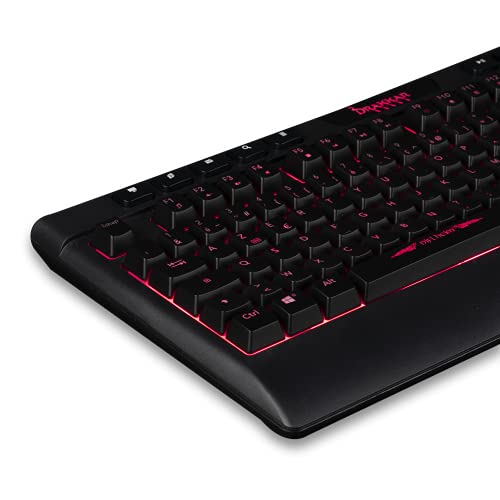 Konix Drakkar Niflheim Tastiera Gaming AZERTY Cavo Nera