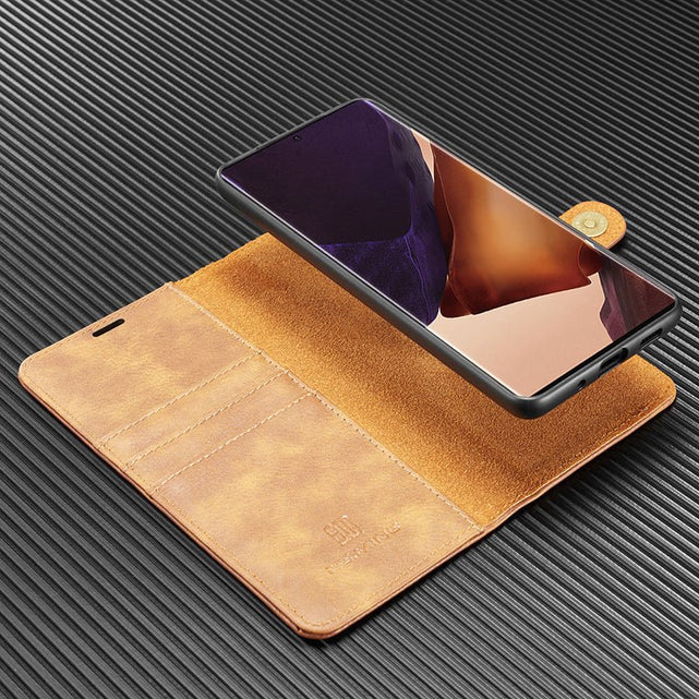 Redpepper Galaxy S22 Ultra cover pelle portafoglio nera