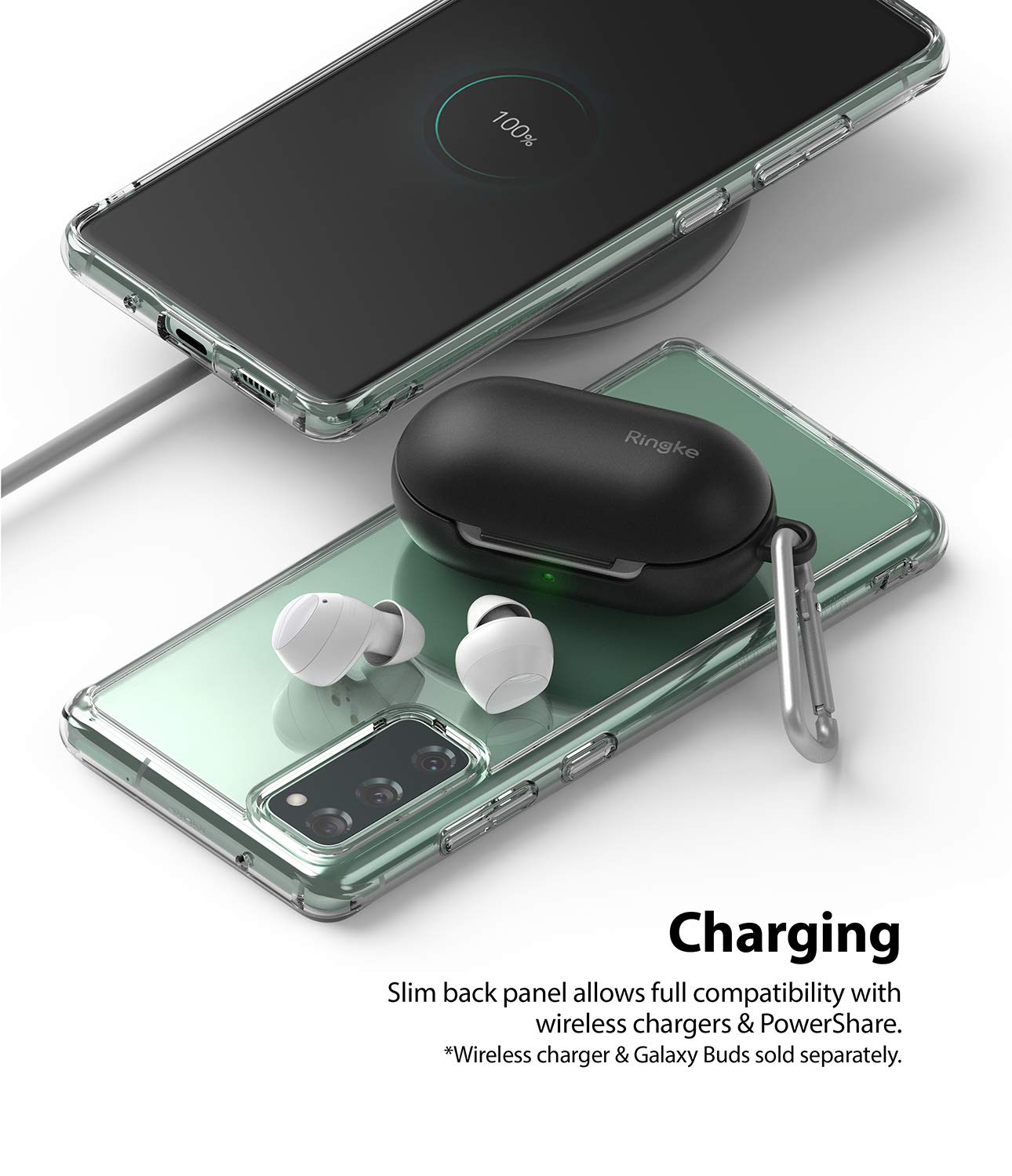 Ringke Fusion Custodia Galaxy S20 FE Clear Rigida Trasparente