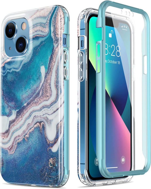 Redpepper iPhone 13 Mini Cover Corazzata Vetro Integrato Slim