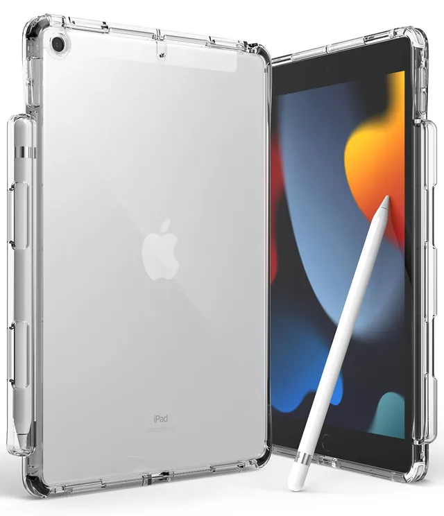 Ringke Fusion iPad 9/8/7 10.2 custodia trasparente White Black