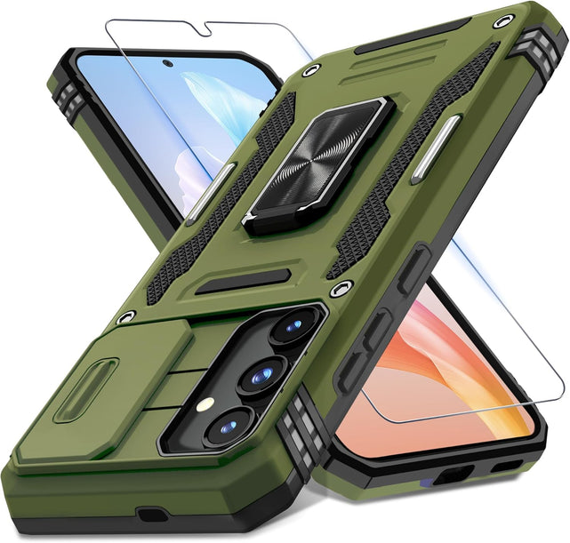 Redpepper Galaxy Cases S25 Ultra cover blu con anello