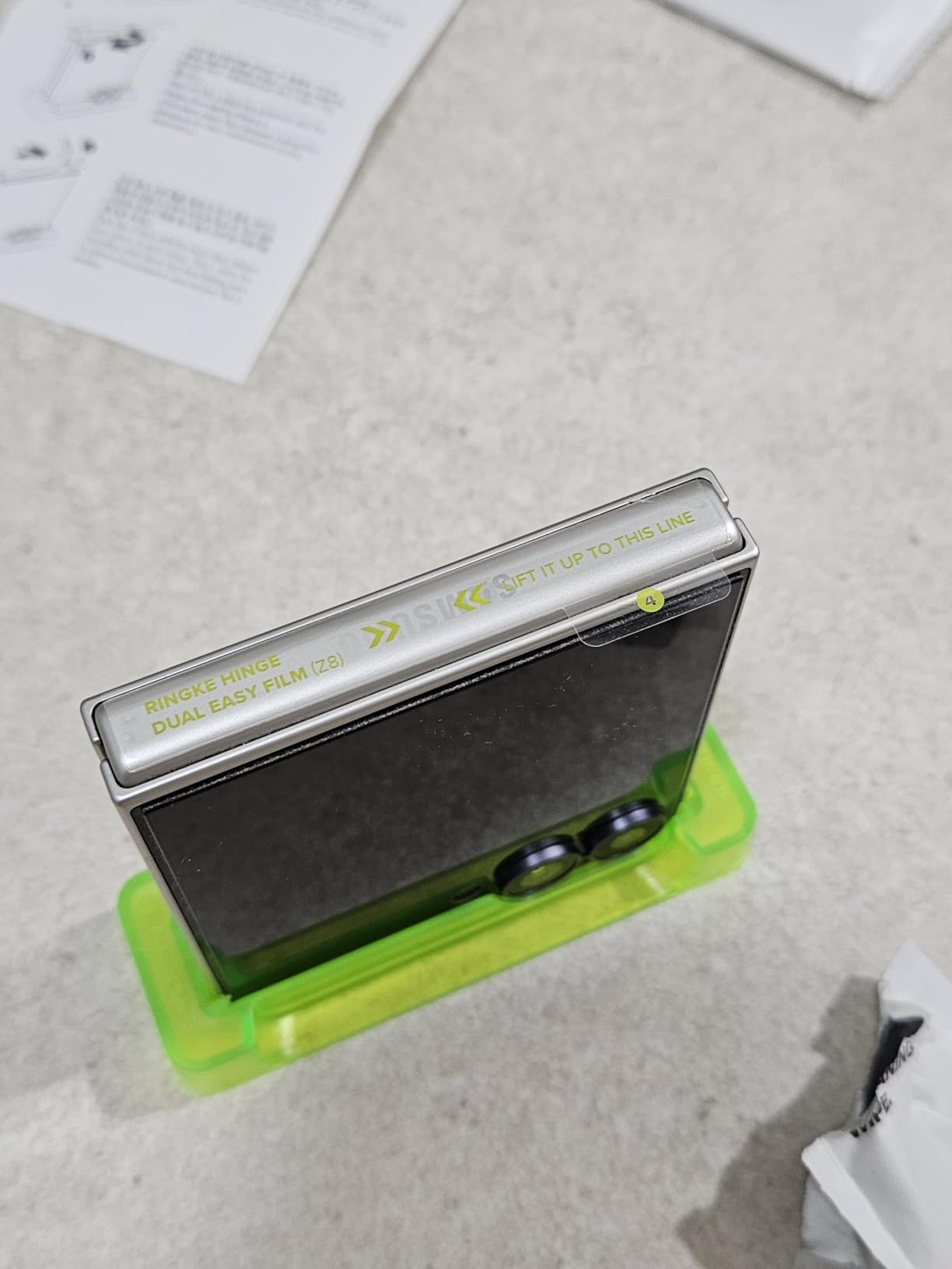 Ringke Hinge Dual Easy Film Pellicola Z Flip 8 Cerniera EPU