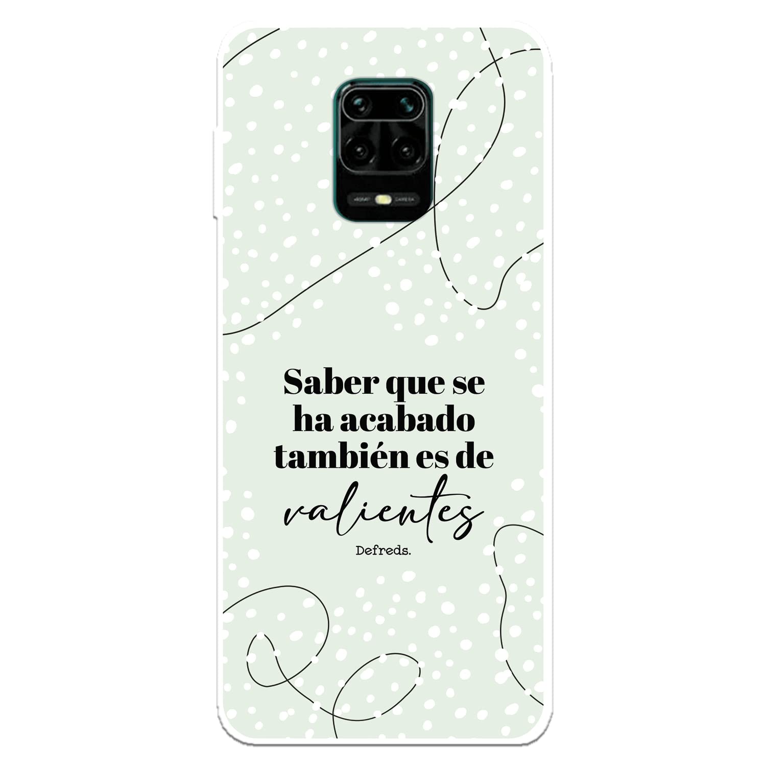 La Casa de las Carcasas Defreds Valienti cover Redmi Note 9S trasparente