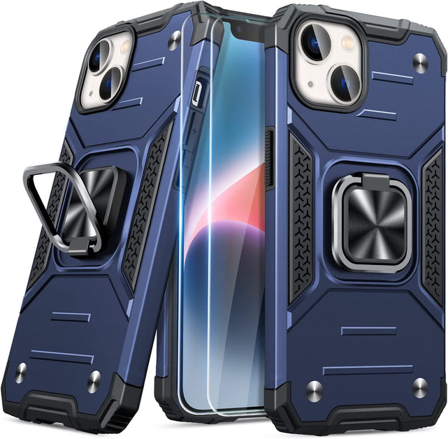 Redpepper iPhone 14 Cover Anello Stand Antiurto 6,1"