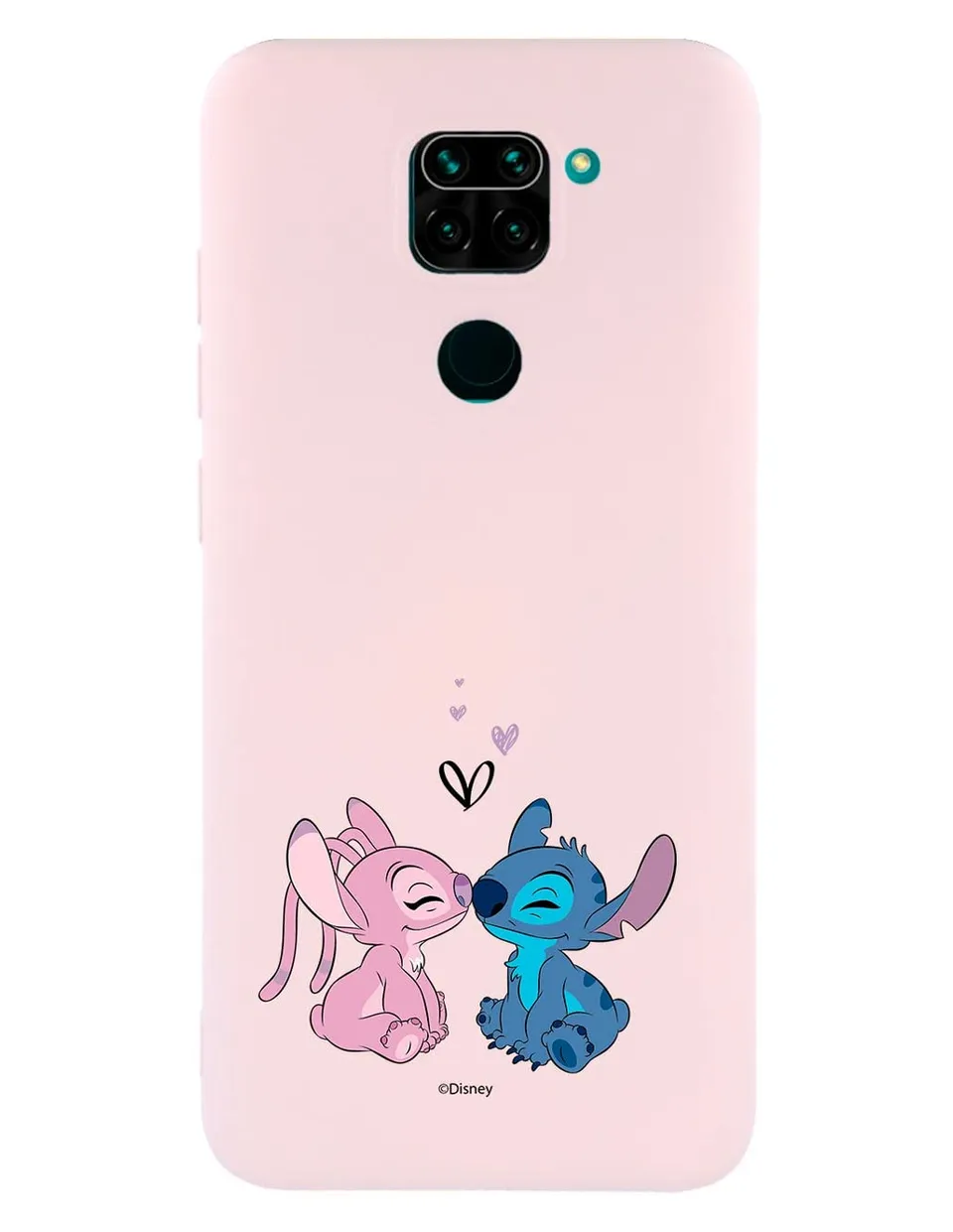 La Casa de las Carcasas cover Redmi Note 9 Stitch rosa