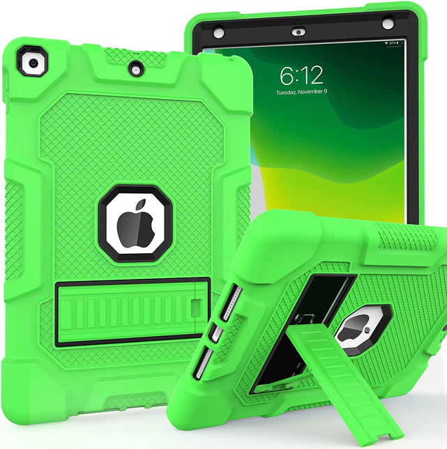 Redpepper iPad 10.2 cover bimbi con cavalletto verde