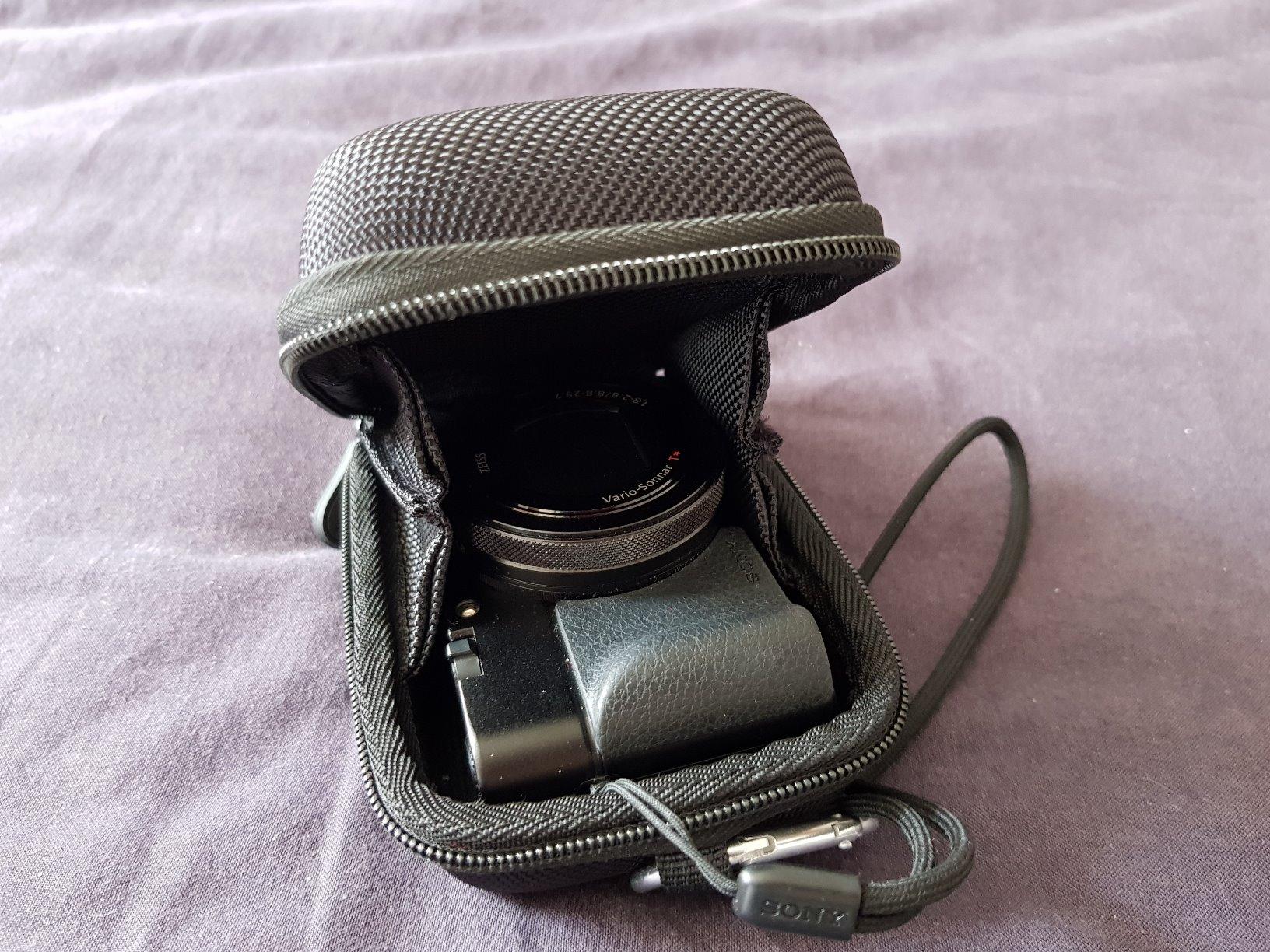 Aenllosi Camera Case Custodia Sony RX100 III-VII Nero EVA