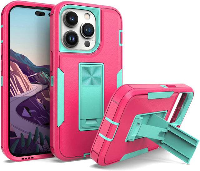 Redpepper iPhone 14 Pro Custodia Antiurto con Stand