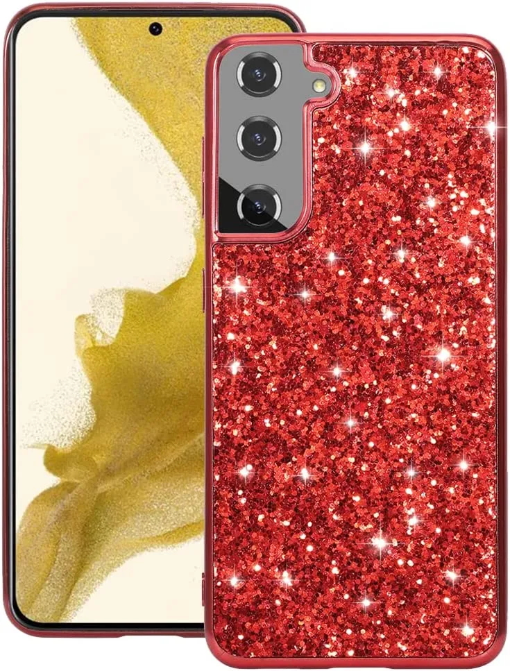 Redpepper S23 Plus Cover Glitter Bling Antiurto