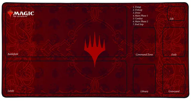 Konix Magic Tappetino Mouse Gaming XXL 70x35 cm Rosso