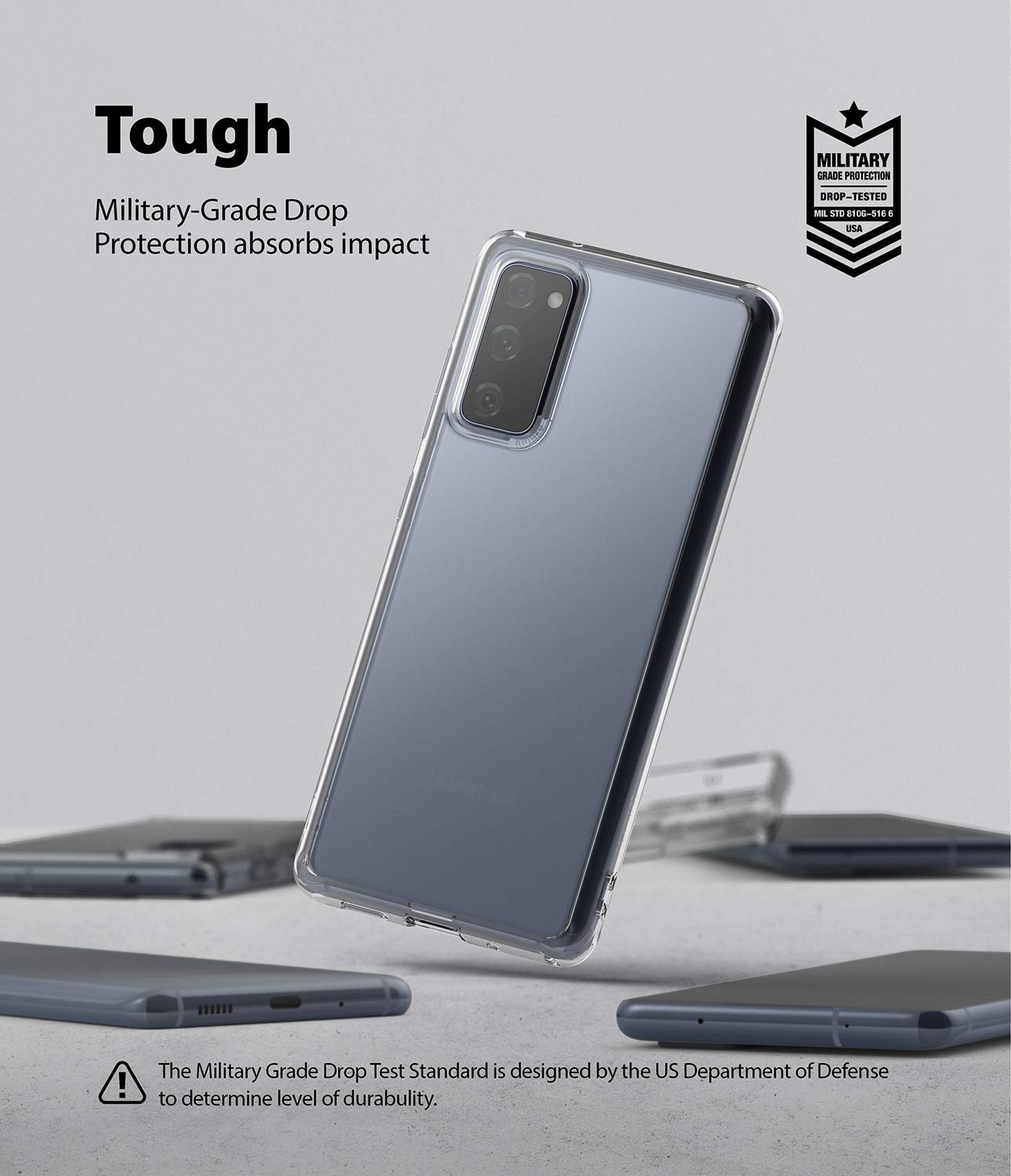 Ringke Fusion Custodia Galaxy S20 FE Matte Clear Antiurto