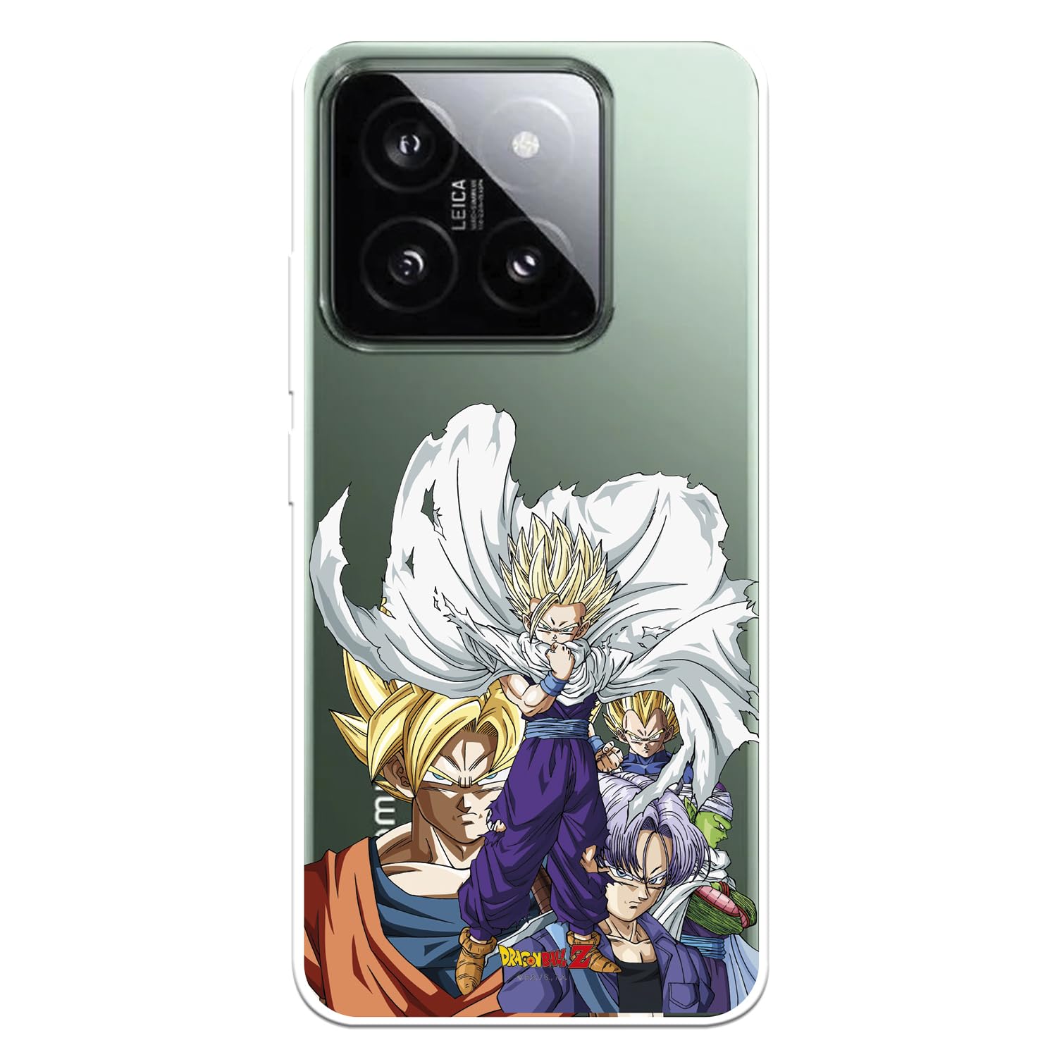 La Casa de las Carcasas Xiaomi 14 custodia Guerrieri Saiyan trasparente