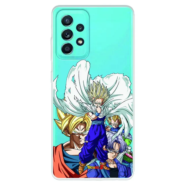 La Casa de las Carcasas Dragon Ball A52 5G cover Guerrieri Saiyan