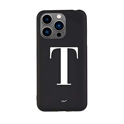 La Casa de las Carcasas Personalizzate iPhone 15 Pro custodia nero iniziale