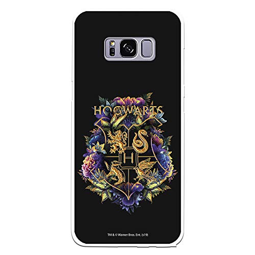 La Casa de las Carcasas Hogwarts Floral cover Galaxy S8 silicone
