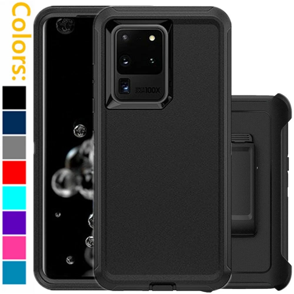 Redpepper Galaxy S20 Ultra Cover Tough Armor Nera Stand