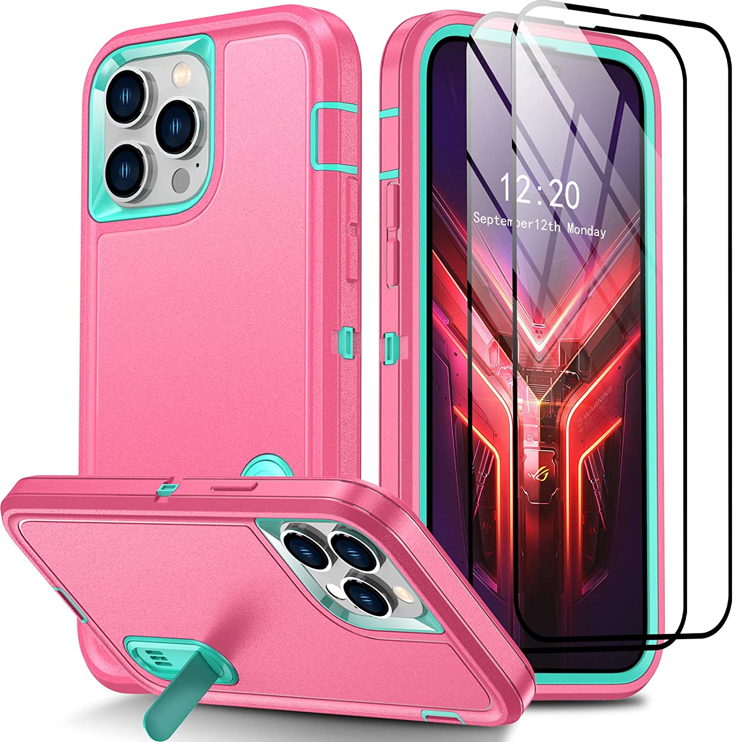 Redpepper iPhone 14 Pro Max cover nera anturto militare