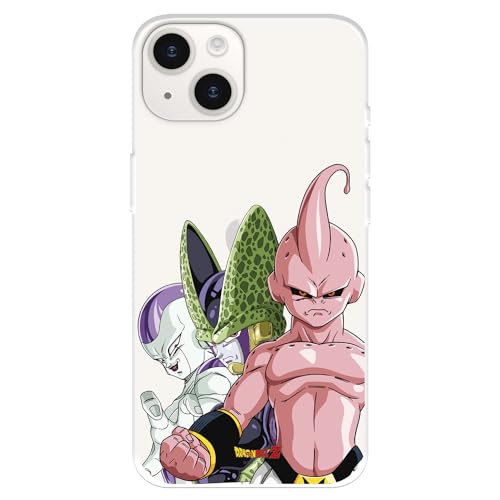 La Casa de las Carcasas Dragon Ball Cattivi custodia iPhone 15 Plus trasparente