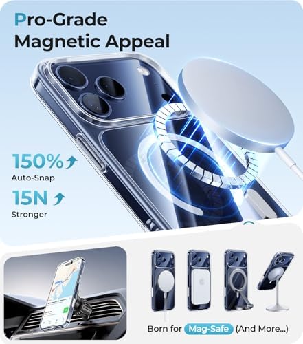 Redpepper iPhone 18 Pro cover trasparente magnetica slim