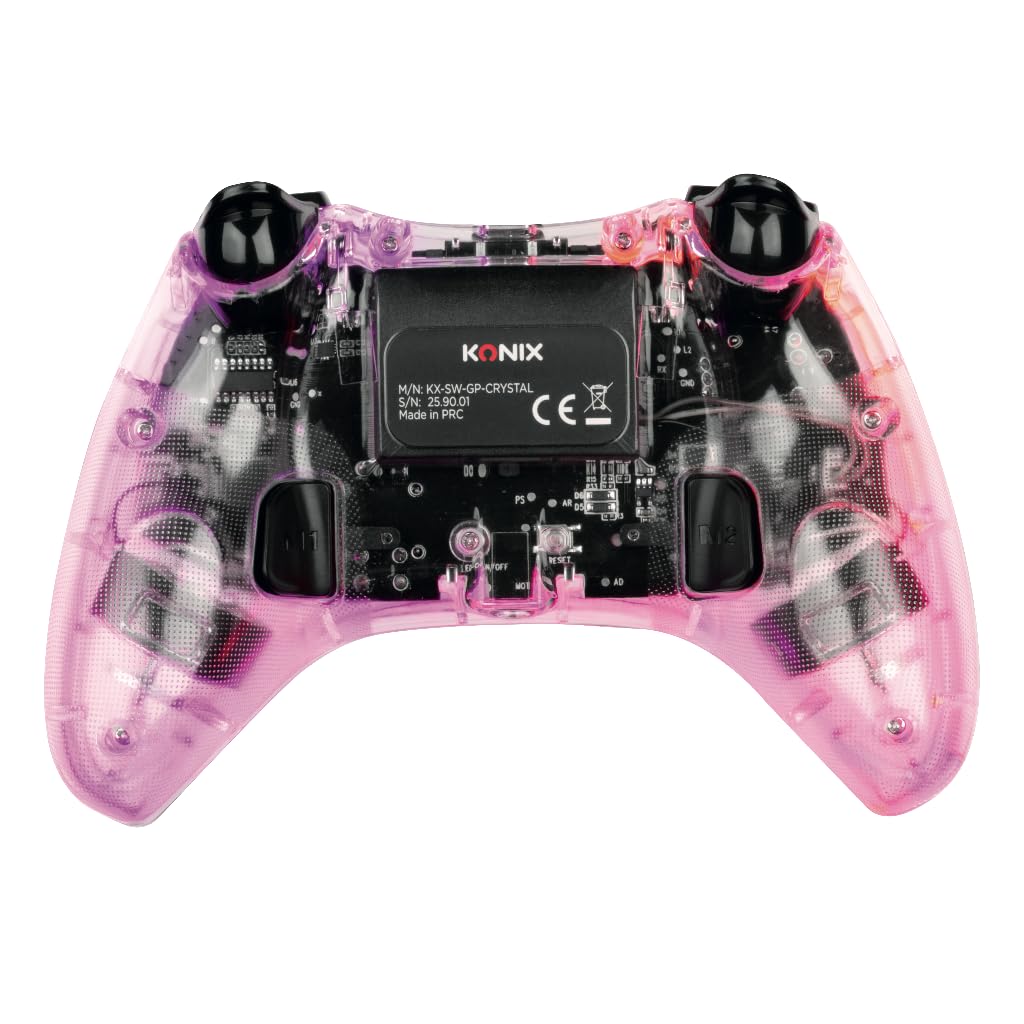 Konix Crystal controller wireless Switch PC PS4 RGB 10h